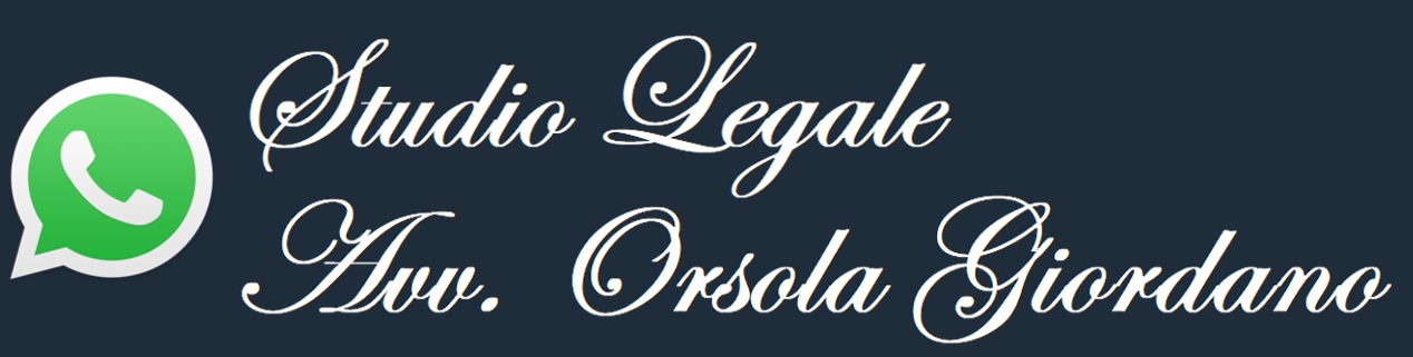 Logo Avvocato Orsola Giordano Milano
